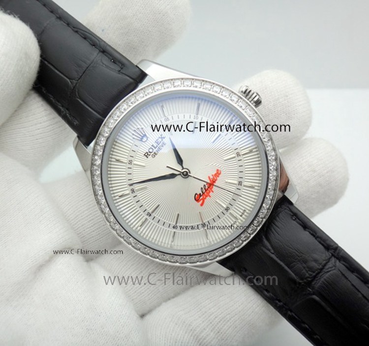Replica Rolex Cellini Time Diamond Bezel Watch 39mm Replica Rolex Cellini Time Diamond Bezel Watch 39mm